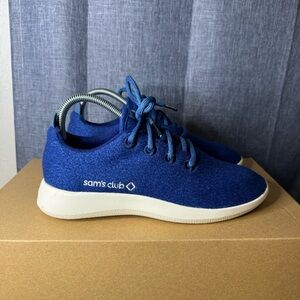 Allbirds Sams Club Exclusive‎ Wool Runners Blue W 8 EUC!